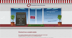 Desktop Screenshot of marketingstore.hu